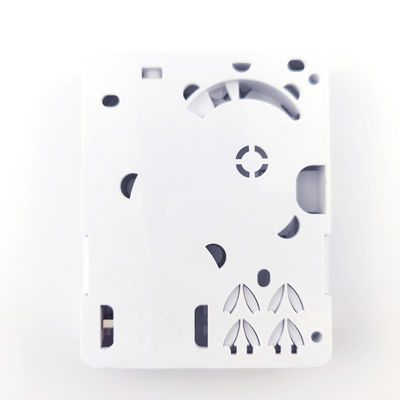 FTTH Network Indoor Wall Mounted FC APC Plastic Fiber Optic Faceplate Socket Panel 2 Cores