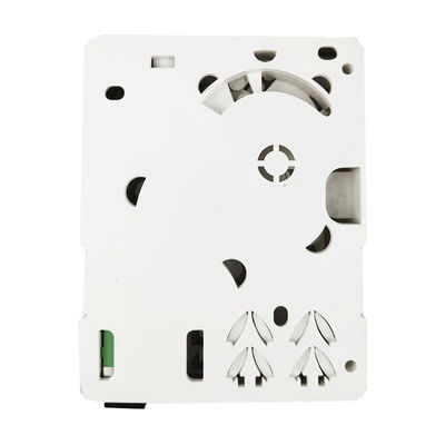 2 Cores SC APC Plastic Fiber Optic Faceplate Socket Panel for Indoor in FTTH Network