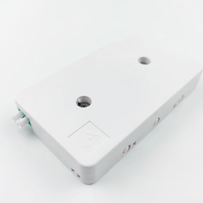 FTTH Network Fiber Optic Cable Socket Panel 2 Cores LC APC Plastic Faceplate 116*69*19 mm