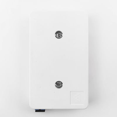 SC UPC Plastic Fiber Optic Faceplate Socket Panel for 2 Cores Indoor FTTH Network Cable