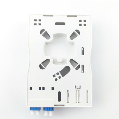 2 Cores Fiber Optic Socket Panel Wall Mounted for Indoor FTTH Network Application