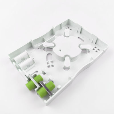 2 Cores FC/APC Plastic Fiber Optic Faceplate Socket Panel for Wired LAN Network Indoor