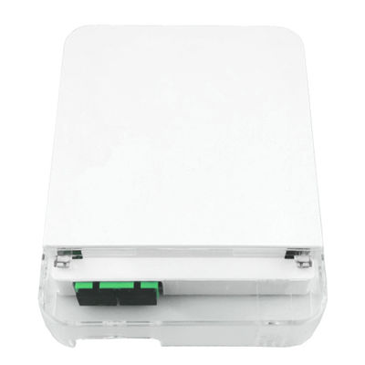 2 Cores SC APC Plastic Fiber Optic Face Plate Socket Panel for Indoor in FTTH Network