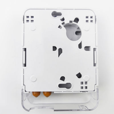 FTTH Network Indoor APC Plastic Fiber Optic Face Plate Socket Panel 2 Cores ST with 5