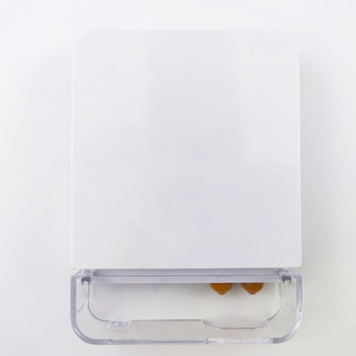 FTTH Network Indoor APC Plastic Fiber Optic Face Plate Socket Panel 2 Cores ST with 5