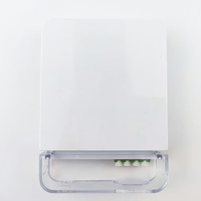 2-Core LC APC Plastic Face Plate Socket Panel for Long-Lasting Fiber Optic Connections