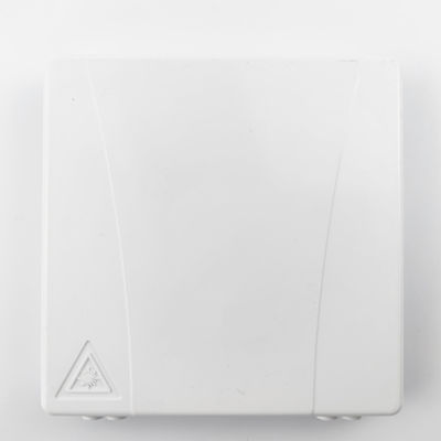 5 Gray/White LC UPC Plastic Fiber Optic Faceplate Socket Panel for Indoor FTTH Network