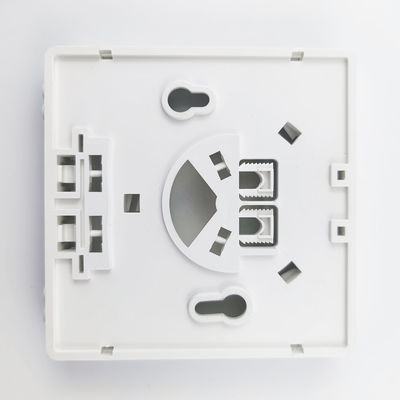5 Gray/White LC UPC Plastic Fiber Optic Faceplate Socket Panel for Indoor FTTH Network