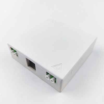 Best 2 Cores LC APC Plastic Fiber Optic Faceplate Socket Panel for Wired LAN Network 5