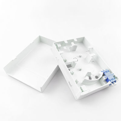 5 LC UPC Plastic Fiber Optic Faceplate Socket Panel 2 Cores for Indoor in FTTH Network