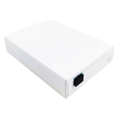 5 2 Cores SC UPC Plastic Fiber Optic Faceplate Socket Panel for Indoor FTTH Network