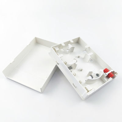 5 2 Cores FC UPC Plastic Fiber Optic Faceplate Socket Panel for Wired LAN Networks