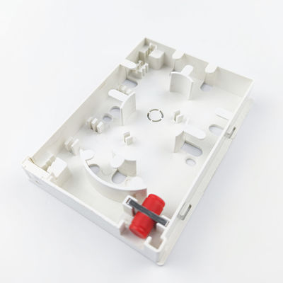 5 2 Cores FC UPC Plastic Fiber Optic Faceplate Socket Panel for Wired LAN Networks