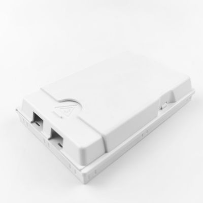 FTTH Applications 2 Cores Plastic Fiber Optic Faceplate Socket Panel 131*84*24 ABS/PC