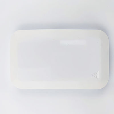 148x88x15 Fiber Optic Faceplate Socket Panel for Indoor FTTH Network Plastic Material