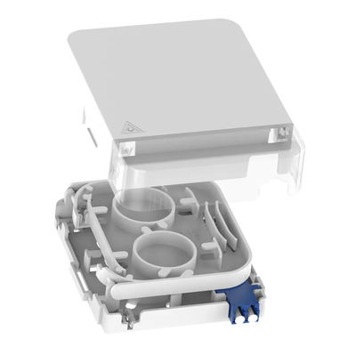FTTH Network Other Applications 1 Core LC UPC Type Fiber Optic Face Plate 5 for Indoor