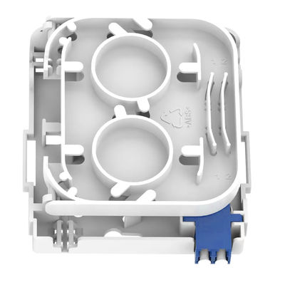 FTTH Network Other Applications 1 Core LC UPC Type Fiber Optic Face Plate 5 for Indoor