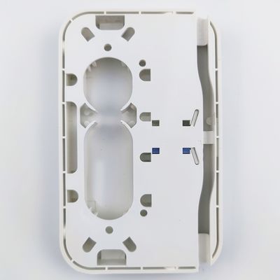 FTTH Network Applications Plastic Fiber Optic Faceplate Socket Panel for White Indoor