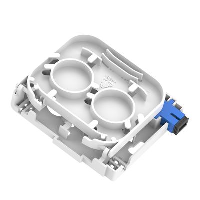 115*86*22mm Fiber Optic Socket Panel for Compact Indoor FTTH Network Installation