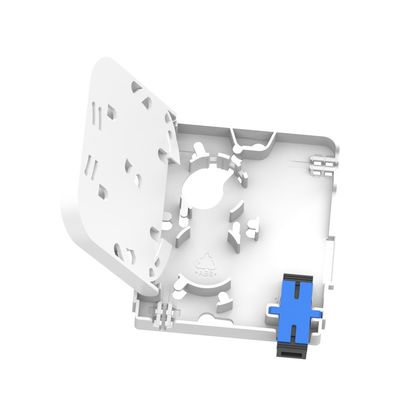 115*86*22mm Fiber Optic Socket Panel for Compact Indoor FTTH Network Installation
