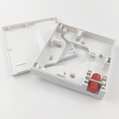 FTTH Network 1 Core FC UPC Plastic Fiber Optic Faceplate Socket Panel Easy to Install