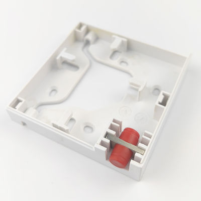 FTTH Network 1 Core FC UPC Plastic Fiber Optic Faceplate Socket Panel Easy to Install