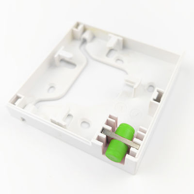 Best 1 Core FC APC Plastic Fiber Optic Socket Panel for Gray FTTH Network Performance
