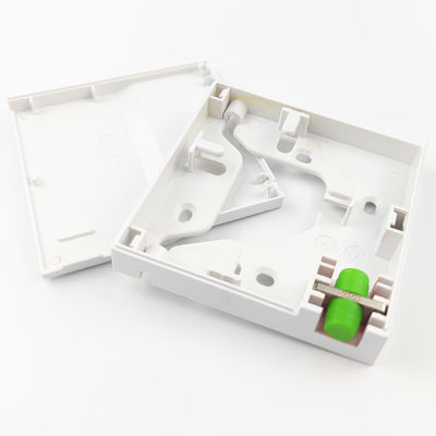Best 1 Core FC APC Plastic Fiber Optic Socket Panel for Gray FTTH Network Performance