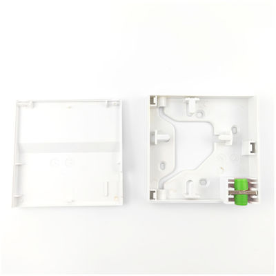 Best 1 Core FC APC Plastic Fiber Optic Socket Panel for Gray FTTH Network Performance