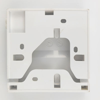 1 Port LC UPC Plastic Fiber Optic Faceplate Socket Panel for Seamless FTTH Installation