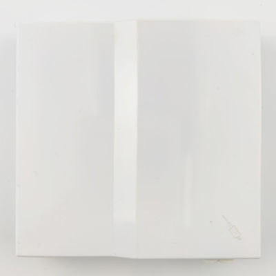 1 Port LC UPC Plastic Fiber Optic Faceplate Socket Panel for Seamless FTTH Installation