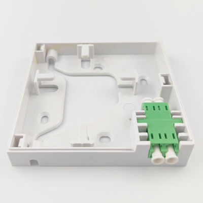 5 Wired LAN Network Best for 1 Core LC APC Plastic Fiber Optic Faceplate Socket Panel