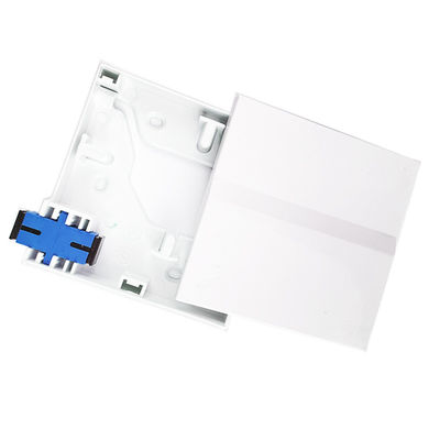 5 SC UPC 1 Core Plastic Fiber Optic Faceplate Socket Panel for Durable Network