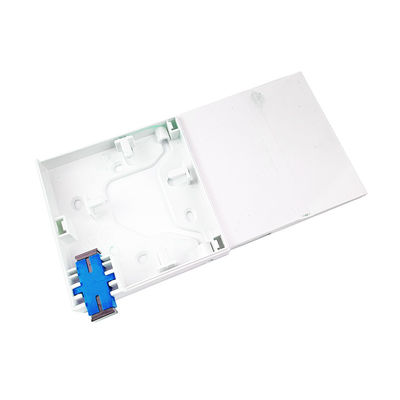 5 SC UPC 1 Core Plastic Fiber Optic Faceplate Socket Panel for Durable Network