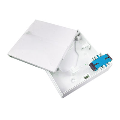 5 SC UPC 1 Core Plastic Fiber Optic Faceplate Socket Panel for Durable Network