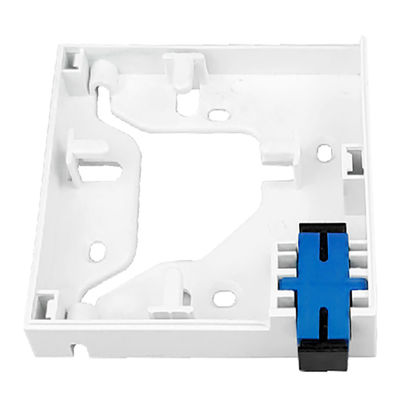5 SC UPC 1 Core Plastic Fiber Optic Faceplate Socket Panel for Durable Network