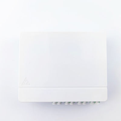 FTTH Network Compatible Fiber Optic Socket Panel 4 Cores ABS PC Material for Indoor