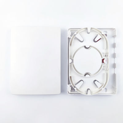 FC/UPC Plastic Fiber Optic Faceplate Socket Panel Used for Indoor Network FTTH 4 Cores