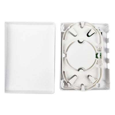 4-Cores SC APC Plastic Fiber Optic Faceplate Socket Panel for Indoor in FTTH Network