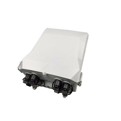 24Cores IP65 FTTH Wall-Mounted/Pole-Mounted Fiber Optic Distribution Box PC ABS Material