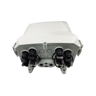 24Cores IP65 FTTH Wall-Mounted/Pole-Mounted Fiber Optic Distribution Box PC ABS Material