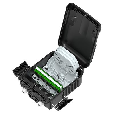 ABS PC Fiber Optic Distribution Box for High Density IP65 Wall/Mole Mounting 24/36 Cores