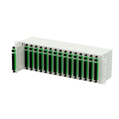 16 Slots Cassette Type Standard Splitter Sub-Rack for Network in FTTH Racks Enclosure