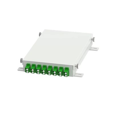 Made 8 Core Fiber Optic FTTH Terminal Box for ODN Network Distribution in LC APC Type