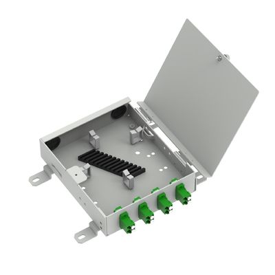 4 Cores SC APC Type Fiber Optic FTTH Terminal Box Distribution for FTTH Applications