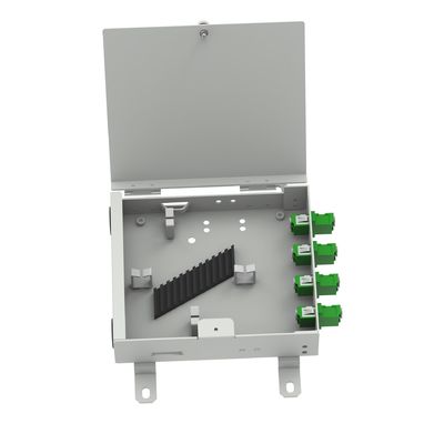 4 Cores SC APC Type Fiber Optic FTTH Terminal Box Distribution for FTTH Applications