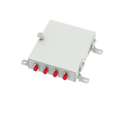 Fiber Optic Terminal Box for Network and FTTH Services ODN Network 4 Cores FC UPC Type