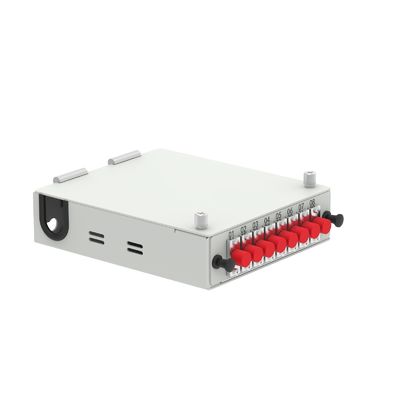FTTX Cold Rolled Steel 8 Cores Fiber Optic FTTH Terminal Box for Network Distribution